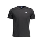 North Sails Black Cotton Men's T-Shirt