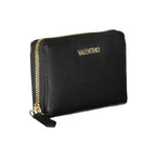 Mario Valentino Black Polyurethane Women Wallet