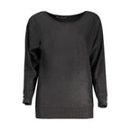 Guess Jeans Black Viscosa Women Sweater