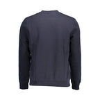 Napapijri Blue Cotton Men Sweatshirt