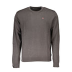 Napapijri Grigio Cotton Men Sweater