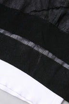 Dolce & Gabbana Black White Logo Knitted Pullover Sweater