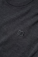 Dolce & Gabbana Gray Wool Logo Knitted Men Pullover Sweater