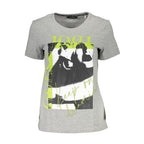 Guess Jeans Grigio Cotton Women T-Shirt