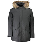 Woolrich Gray Cotton Men's Jacket