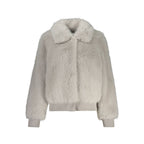 Guess Jeans Grigio Polyester Women Jacket