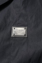 Dolce & Gabbana Black Short Sleeves Button Down Casual Shirt