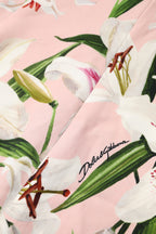 Dolce & Gabbana Multicolor Floral Print Round Neck Tank Top