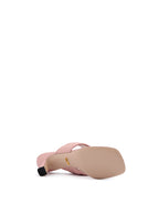 Gucci Mystic Pink Nappa Charlotte Leather Sandals