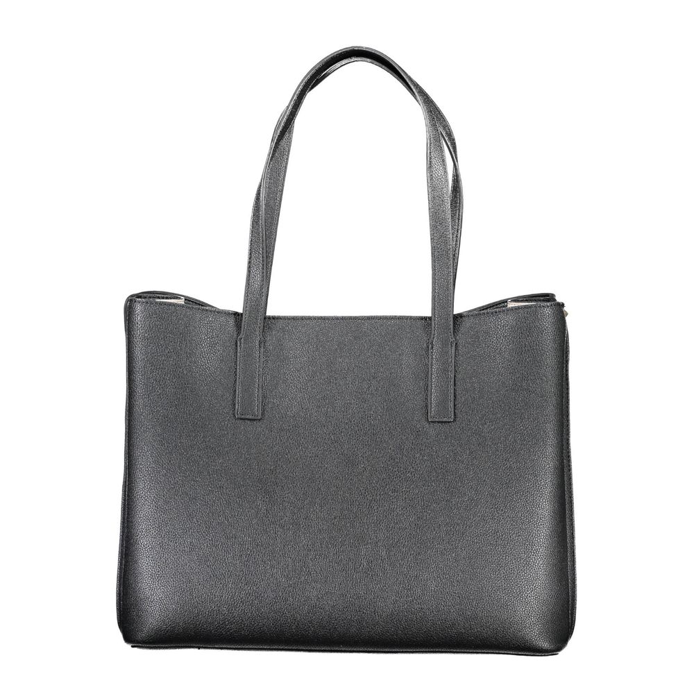 Guess Jeans Black Polyurethane Women Shoulder Bag