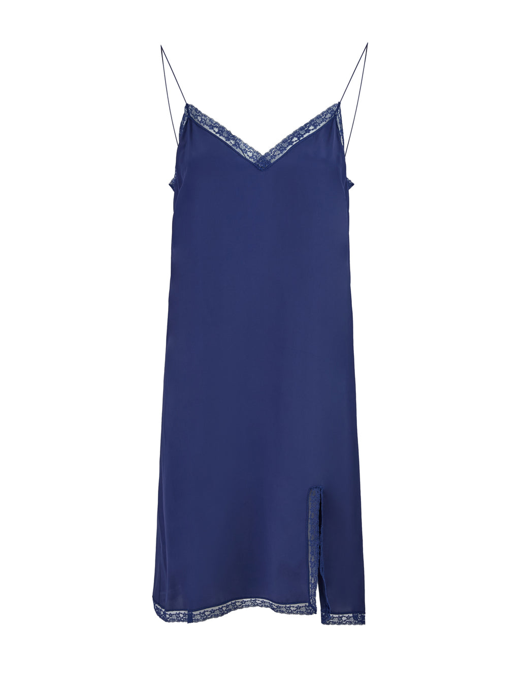 Gucci Blu Viscose and Cotton Mid Long Dress