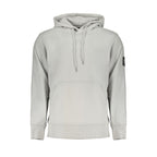 Calvin Klein Grigio Cotton Men's Sweatshirt