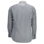 U.S. POLO ASSN. Blue Cotton Men's Shirt