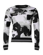 Dolce & Gabbana Multicolor Logo Crew Neck Pullover Sweater