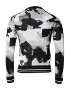 Dolce & Gabbana Multicolor Logo Crew Neck Pullover Sweater