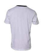 Dolce & Gabbana White DG Logo Print Short Sleeve T-shirt