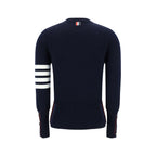 Thom Browne Blue Wool Oves Aries Sweatshirt