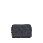 Tory Burch Black Calf Leather Bos Taurus Shoulder Bag
