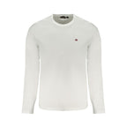 Napapijri White Cotton Men T-Shirt