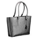 Calvin Klein Black Polyurethane Women Shoulder Bag