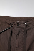 Dolce & Gabbana Brown Cotton Cargo Jogger Men Pants
