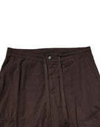 Dolce & Gabbana Brown Cotton Cargo Jogger Men Pants