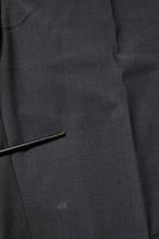 Dolce & Gabbana Black Wool Dress Slim Formal Pants