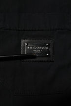 Dolce & Gabbana Black Cotton Short Sleeve Buttoned Casual Shirt