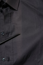 Dolce & Gabbana Blue Cotton GOLD Long Sleeves Formal Shirt