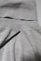 Dolce & Gabbana Gray Long Sleeve Turtleneck Pullover Sweater