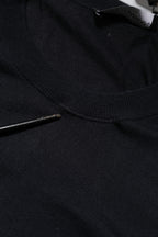 Dolce & Gabbana Black Long Sleeve CrewNeck Pullover Sweater