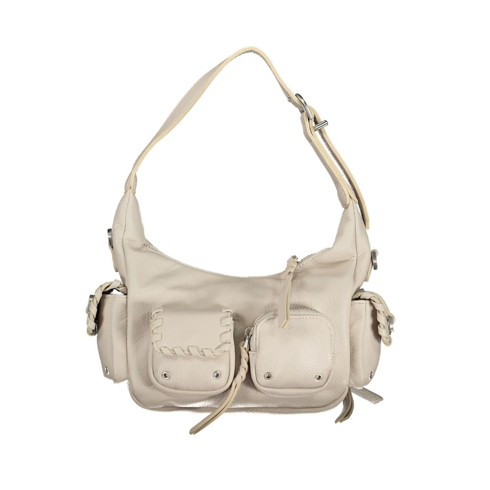 Desigual Bianco Poliuretano Women Handbag