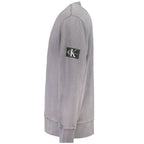 Calvin Klein Gray Cotton Men Sweater