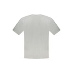 North Sails Grigio Cotton Men T-Shirt