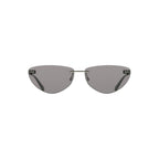 Calvin Klein Black Metal Women Sunglass