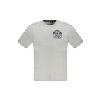 North Sails Gray Cotton Men's T-Shirt