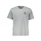 Levi's Grigio Cotton Men T-Shirt