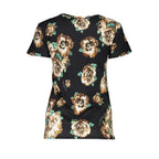Cavalli Class Black Cotton Women's T-Shirt