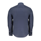 North Sails Blue Organic Cotton Men Shirt