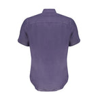 North Sails Blu Linen Men's Shirt