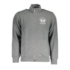 La Martina Grigio Cotton Mens Sweatshirt