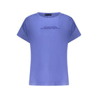 North Sails Blue Cotton Women T-Shirt