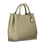 Guess Jeans Verde Poliuretano Women's Handbag