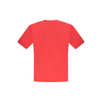 North Sails Red Cotton Men T-Shirt
