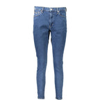 Tommy Hilfiger Blue Cotton Women's Skinny Jean