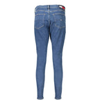 Tommy Hilfiger Blue Cotton Women's Skinny Jean