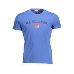 U.S. POLO ASSN. Blue Cotton Men's T-Shirt
