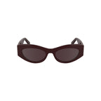Calvin Klein Rosso Acetate Women Sunglass