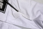 Dolce & Gabbana White Cotton GOLD Long Sleeves Formal Shirt