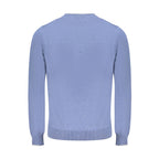 North Sails Blue Cotton Men's Sweater